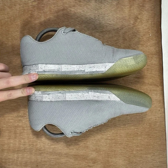 NO BULL Women Size 9.5 Grey SuperFabric Trainers Running Shoes - Picture 7 of 10
